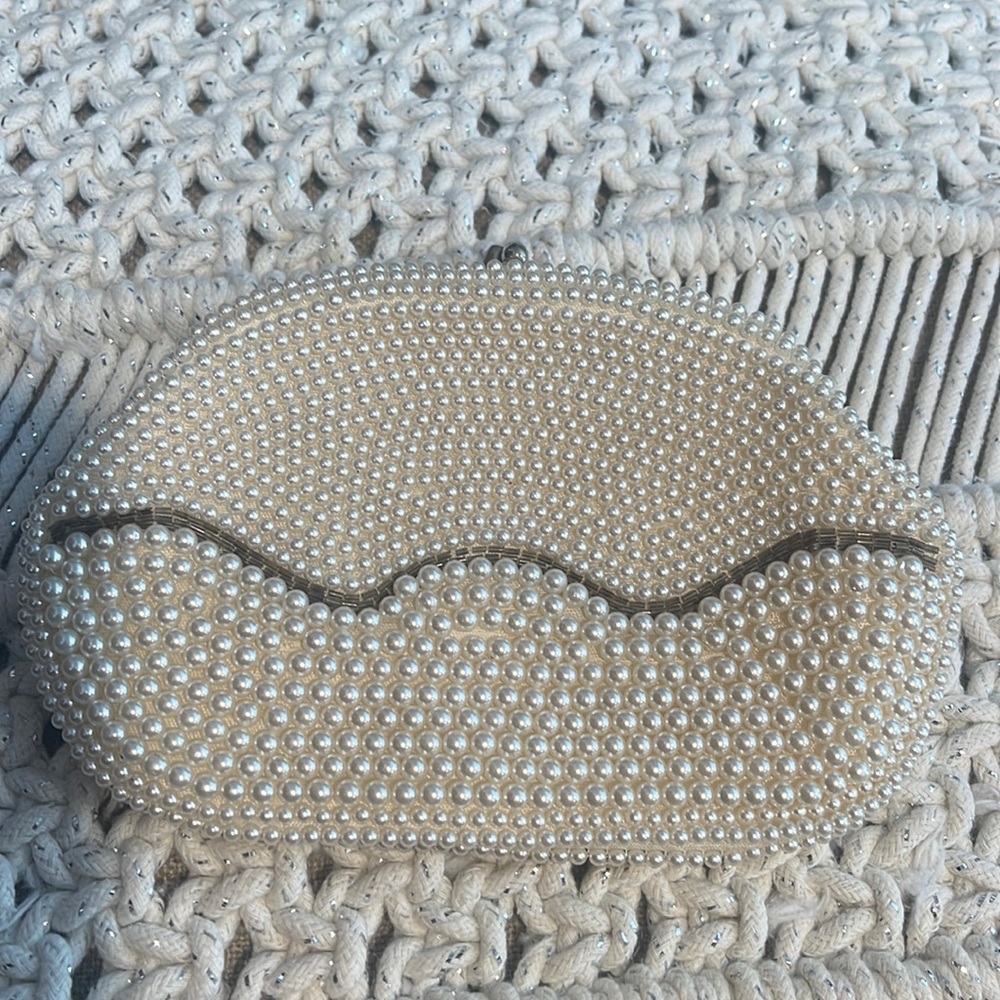 Vintage beaded clutch